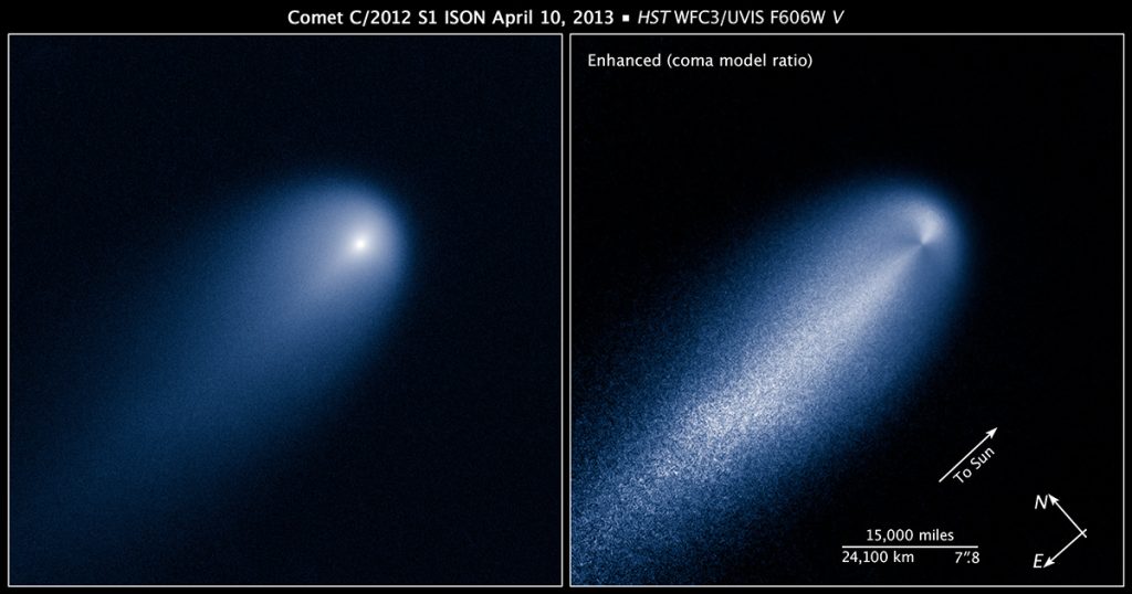 Hubble fotografa ISON, la cometa del secolo